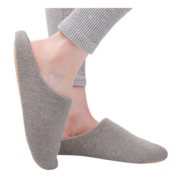Chenyee Women's Non Slip House Slippers Lightweight Soft Sole Cotton Memory Foam Indoor Slippers