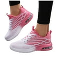thumbnail image 1 of Chenyee Womens Casual Shoes Lightweight Slip On Sneakers Lace Up Knit Athletic Walking Shoes, 1 of 7
