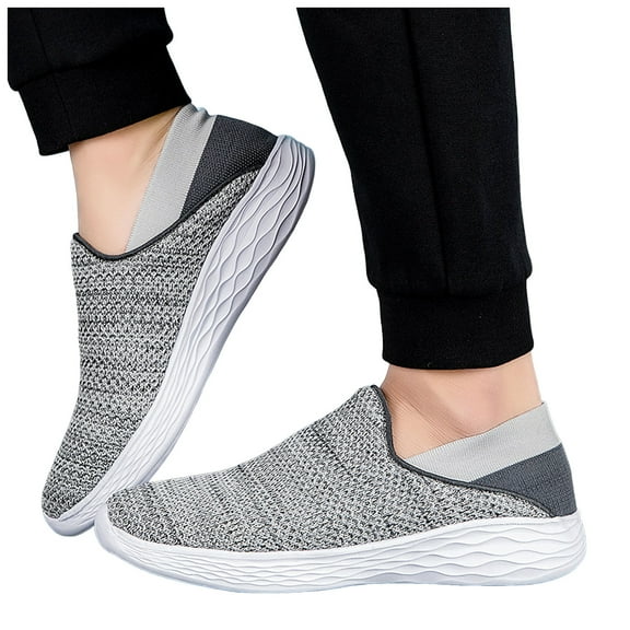 Chenyee Womens Slip On Loafers Comfortable Walking Shoes Breathable Knit Sneakers for All Season