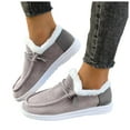 thumbnail image 1 of Chenyee Womens Snow Boots Warm Winter Ankle Booties Non Slip Indoor Outdoor Fleece Lined House Slippers, 1 of 6