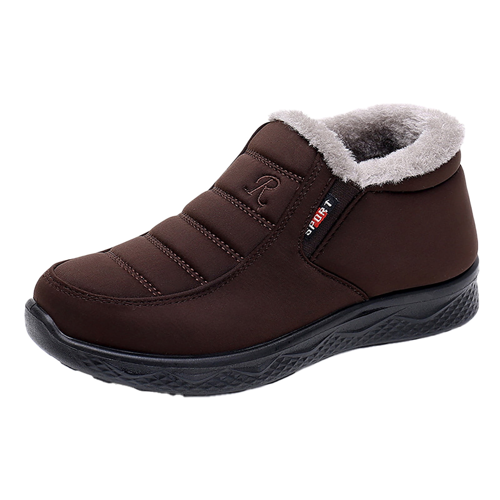 Women's Sneakers Boots Snow Boots Dad Shoes Winter Boots Daily Fleece Lined Booties Ankle Boots