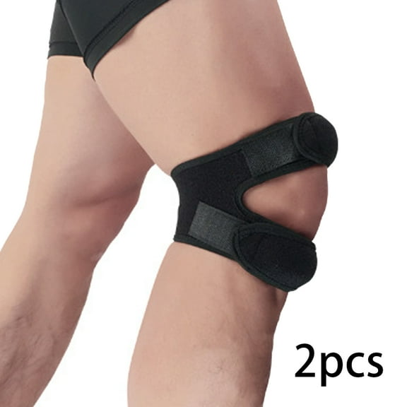 Chenyin (1/2PCS) Sports Knee for Teenagers Kids Strap Patella Band Knee Brace Soft Non Slip Knee Sports Protective for Workout Exercise Basketball Running