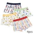 thumbnail image 1 of Chenyin 4-Pack Boys Underwear Briefs Boxer for Kids Baby Comfortable Boxer Panties Teen Boys Cotton Four Corners Shorts for 2-18 Years, 1 of 9