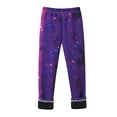 thumbnail image 1 of Chenyin 4PCS Girls Printed Leggings Milk Silk Fleece Trousers for Kids Baby Stretch Slim Cropped Pants Girls Spring Fall Tights for Toddler 3-10 Years, 1 of 6