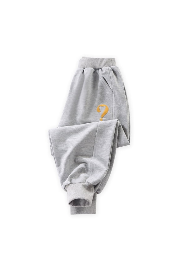 Baby Kids Boys Jogger Sweatpants Soft Joggers Pants with Pockets for Boys Spring Summer Toddler Casual Trousers for 2-12 Years Old