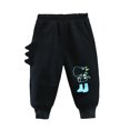 thumbnail image 1 of Chenyin Infant Baby Boys Girls Fleece Pants Warm Print Trousers Sweatpants with Pockets Boys Girls Fall Winter Padded Casual Pants for Toddler 3 Months-4 Years, 1 of 9
