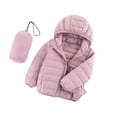 thumbnail image 1 of Chenyin Kids Baby Girls Boys down Jacket Lightweight Puffer Coat Toddler Waterproof Packable Hooded down Outerwear for Unisex Ages 2-14, 1 of 9
