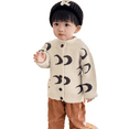 thumbnail image 1 of Chenyin Newborn Baby Knitted Cardigan for Girls Boys Fall Winter Buttons Sweater Printed Knit Jacket for 3 Months-3 Years, 1 of 8