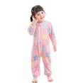 thumbnail image 1 of Chenyin Newborn Toddler Flannel Onesies Jumpsuit Pajamas for Boys Girls Bodysuit Fall Winter Warm Romper Baby Long Sleeve Snowsuit Outwear 6M-2T, 1 of 9