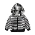 thumbnail image 1 of Chenyin Toddler Baby Hooded Sweatshirt Jacket for Boys Long Sleeve Sweatsuit Tops 1-7 Years Boys Zipper Spring Fall Thicken Tracksuit Coats for Kids, 1 of 9