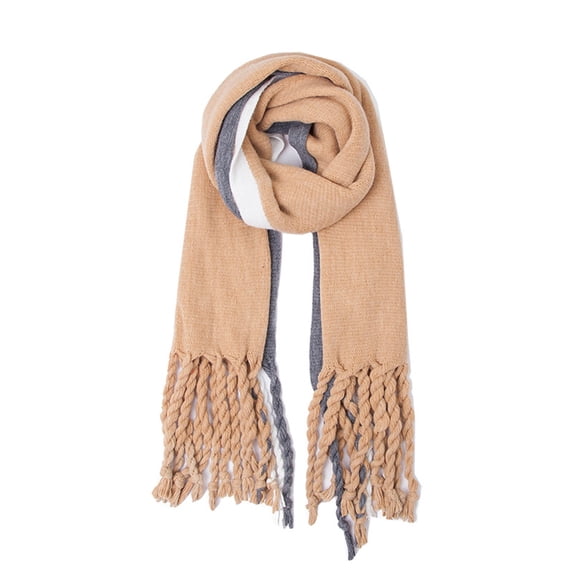 Chenyin Womens Mens Warm Winter Scarves Fashion Blanket Scarf Pure Color Couple Wrap for Unisex