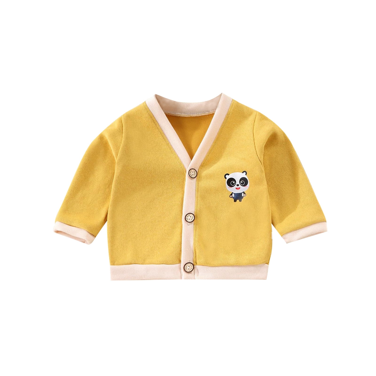 Chenyuanyuan Children's Knitted Cardigan Coat Boy Color Sweater Girl