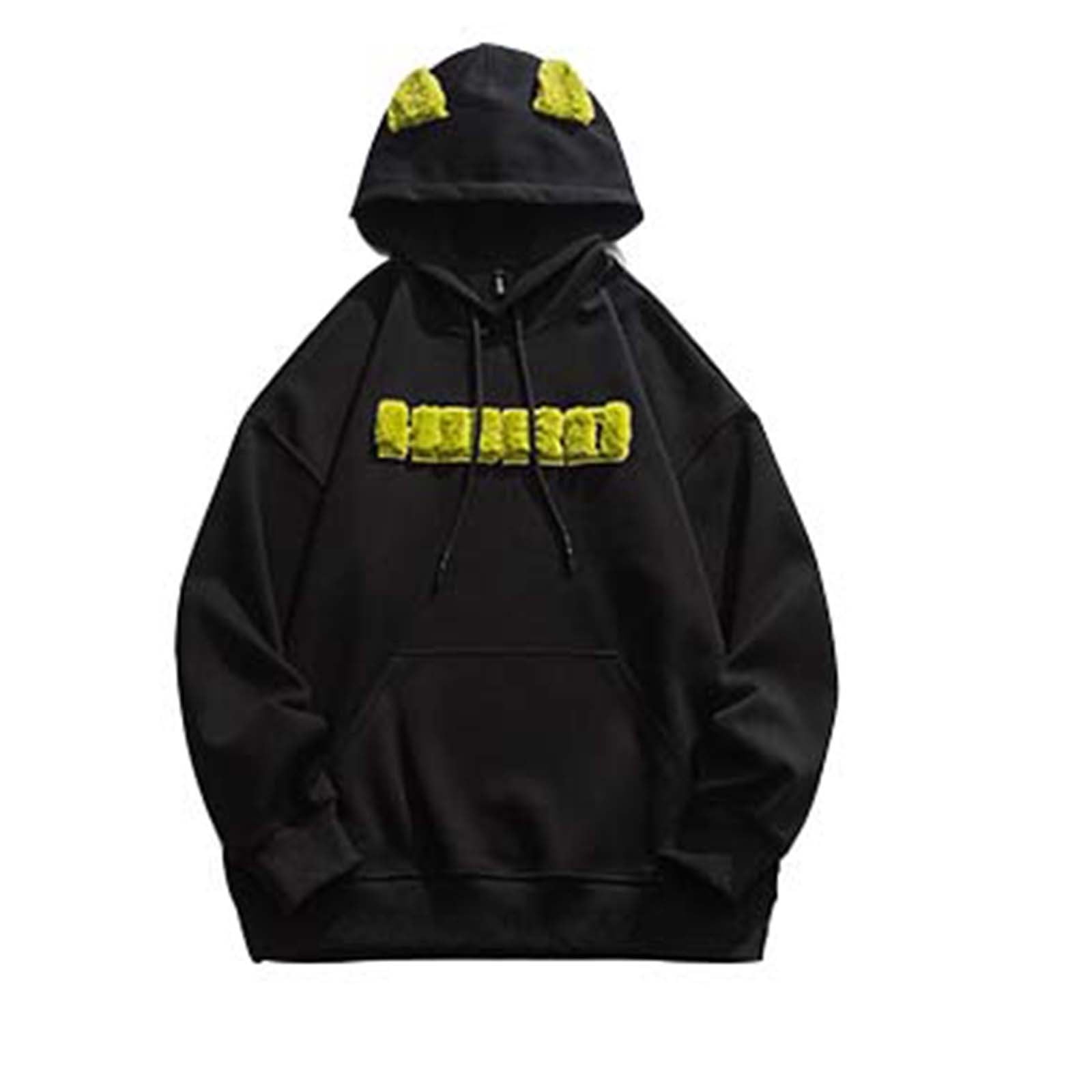 Chenyuanyuan Men's Fashion Hoodies & Sweatshirts Vintage Oversized
