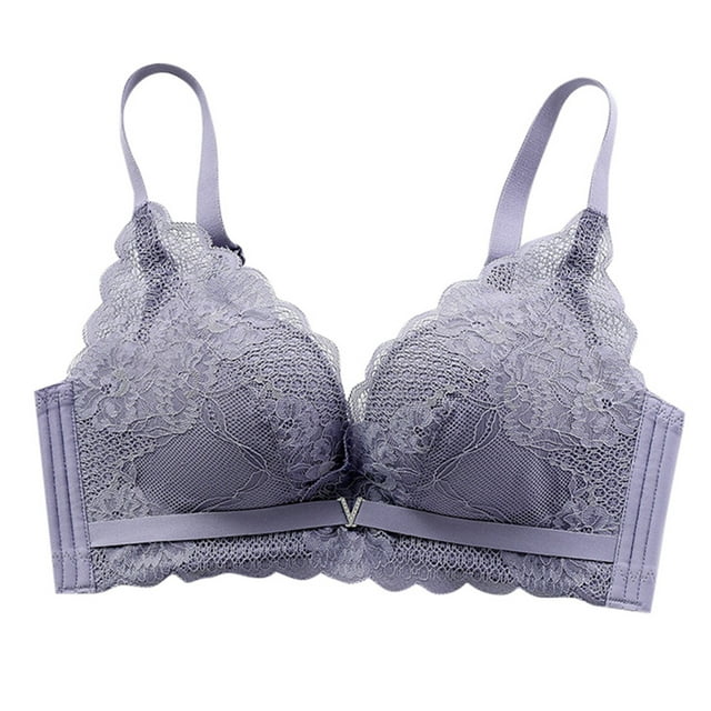 Chenyuanyuan Women's Sexy Lace Wireless Bra For Small Chest Comfortable