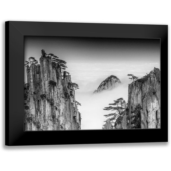 Chenzhe 14x11 Black Modern Framed Museum Art Print Titled - Er?App