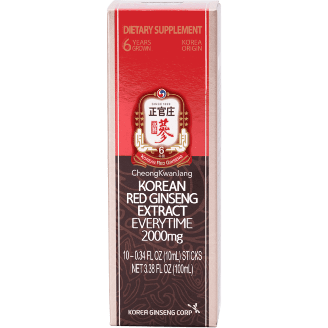 CheongKwanJang Everytime Korean Red Ginseng Extract - Vegan