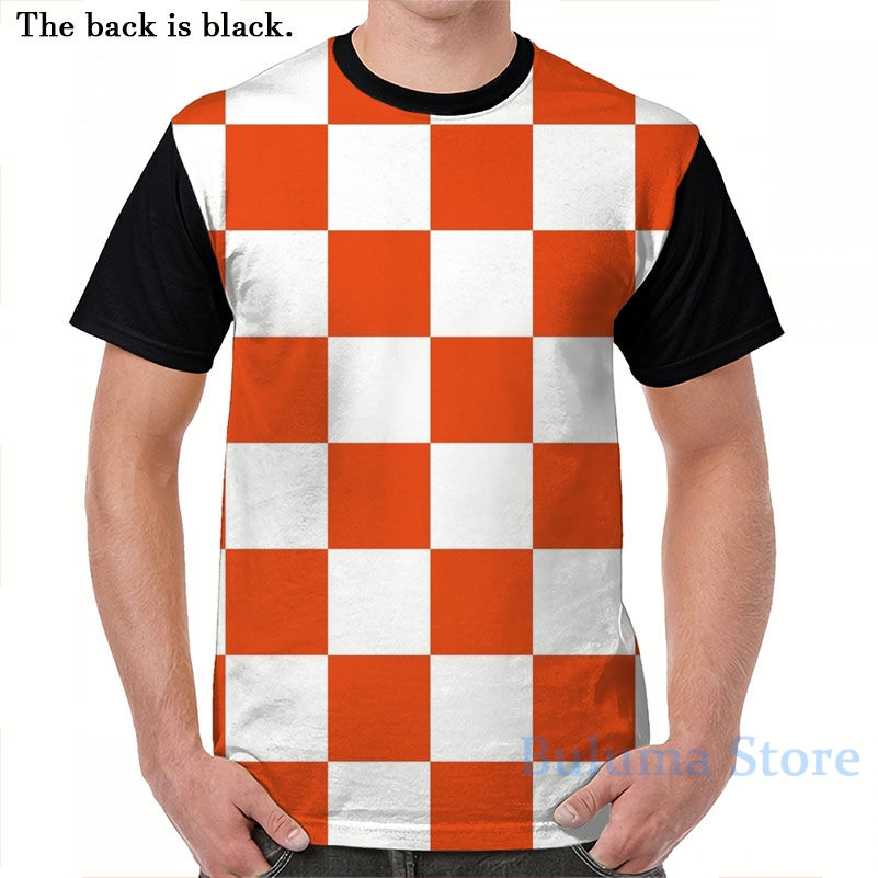 Chequered seamless pattern in red and white Checkerboard background men ...