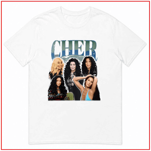 Cher Believe Tour Vintage 90s Pop Music Icon Graphic Unisex T-Shirt V13184 Size S- 5XL