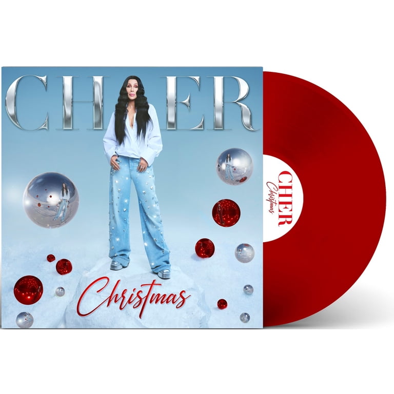 cher☆さん専用 Warner Records, Vinyl Music, Cher Christmas LP, Limited Red