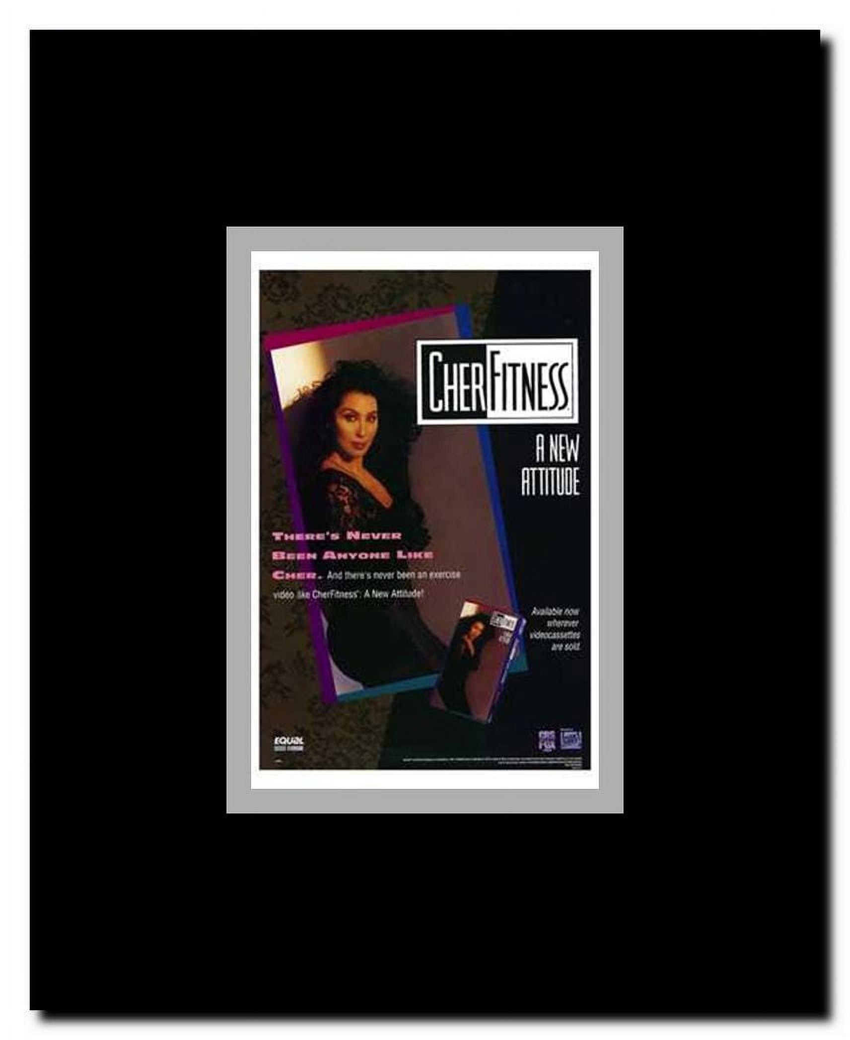 Cher Fitness Framed Movie Poster
