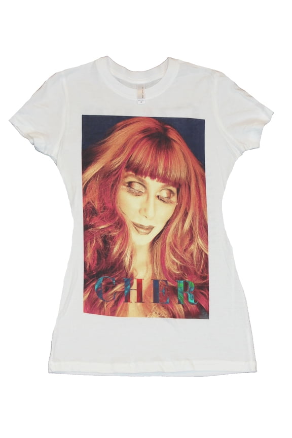 Girls Juniors T-Shirt - Red Haired Photo Box Image DK2 Tour (Small)