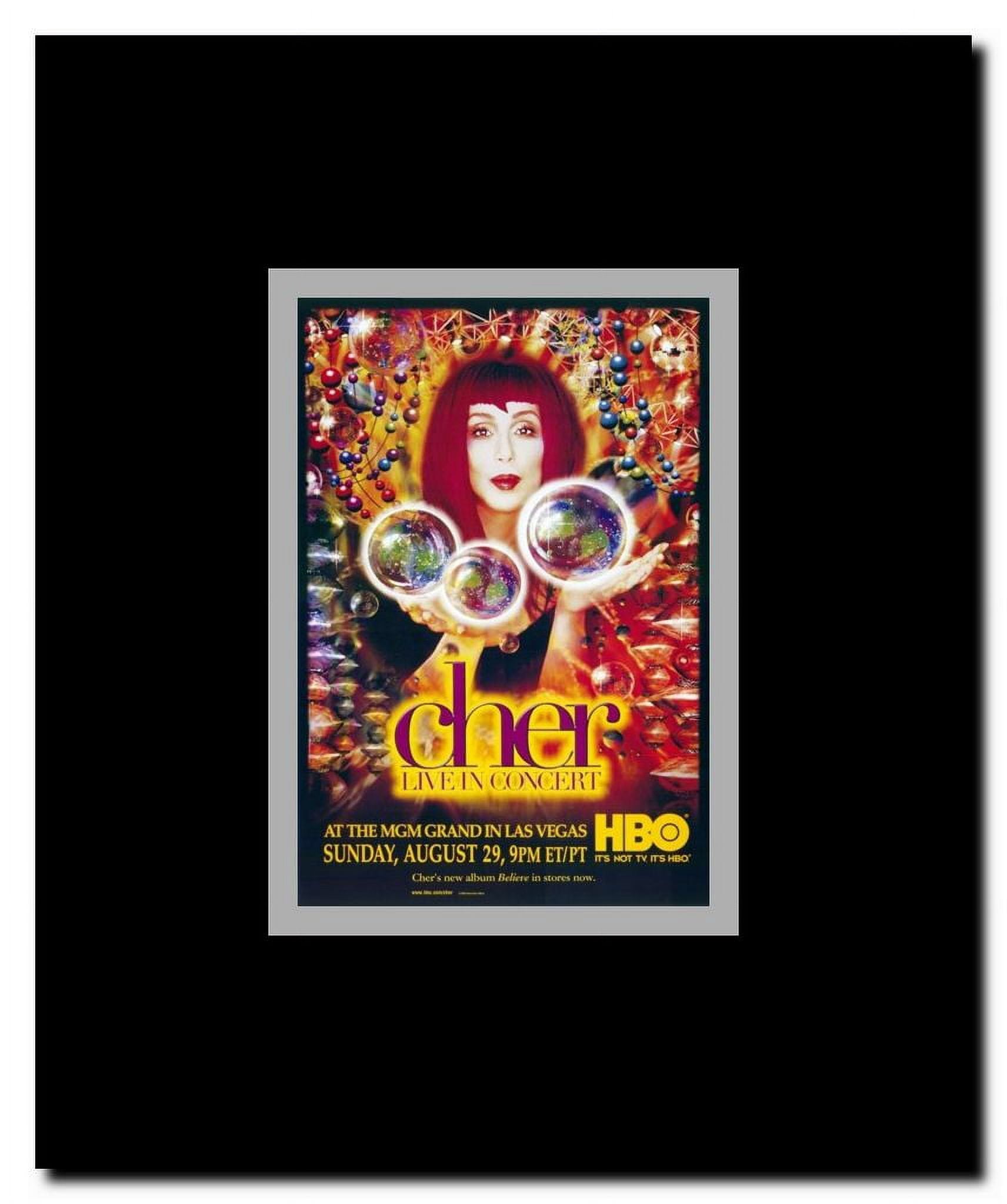 Cher: Live in Concert Framed Movie Poster