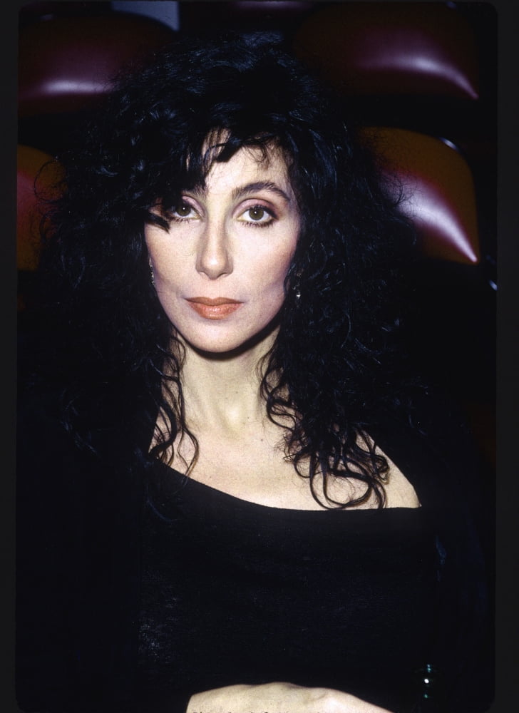 Cher Rehearsing At The American Music Awards Canvas Art - (16 x 20)
