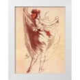thumbnail image 1 of Cheret, Jules 15x18 White Modern Wood Framed Museum Art Print Titled - Dessin originel, 1 of 4