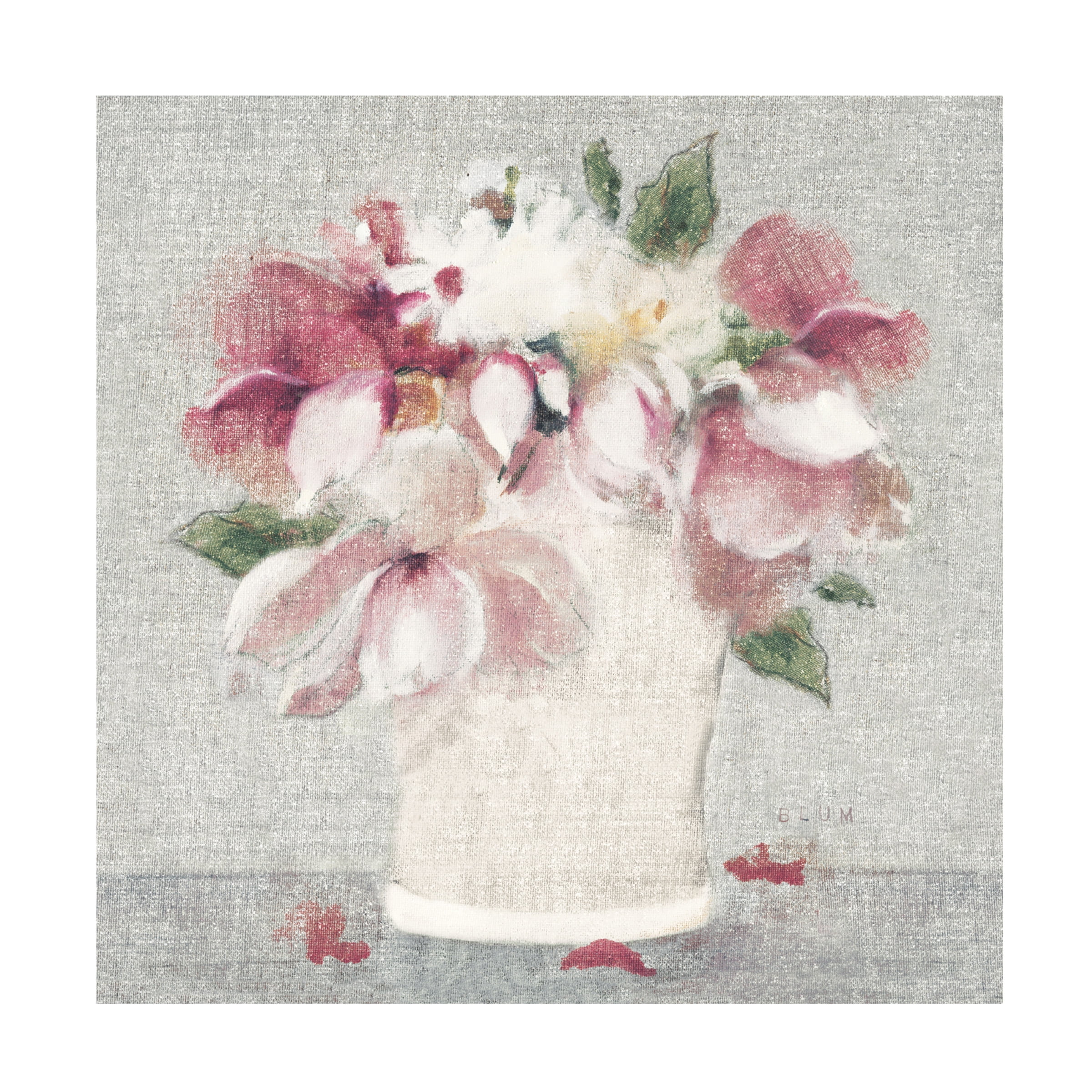 Cheri Blum 'Cottage Bouquet II Light' Canvas Art