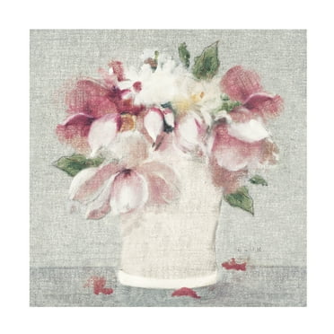 Cheri Blum 'Cottage Bouquet II Light' Canvas Art