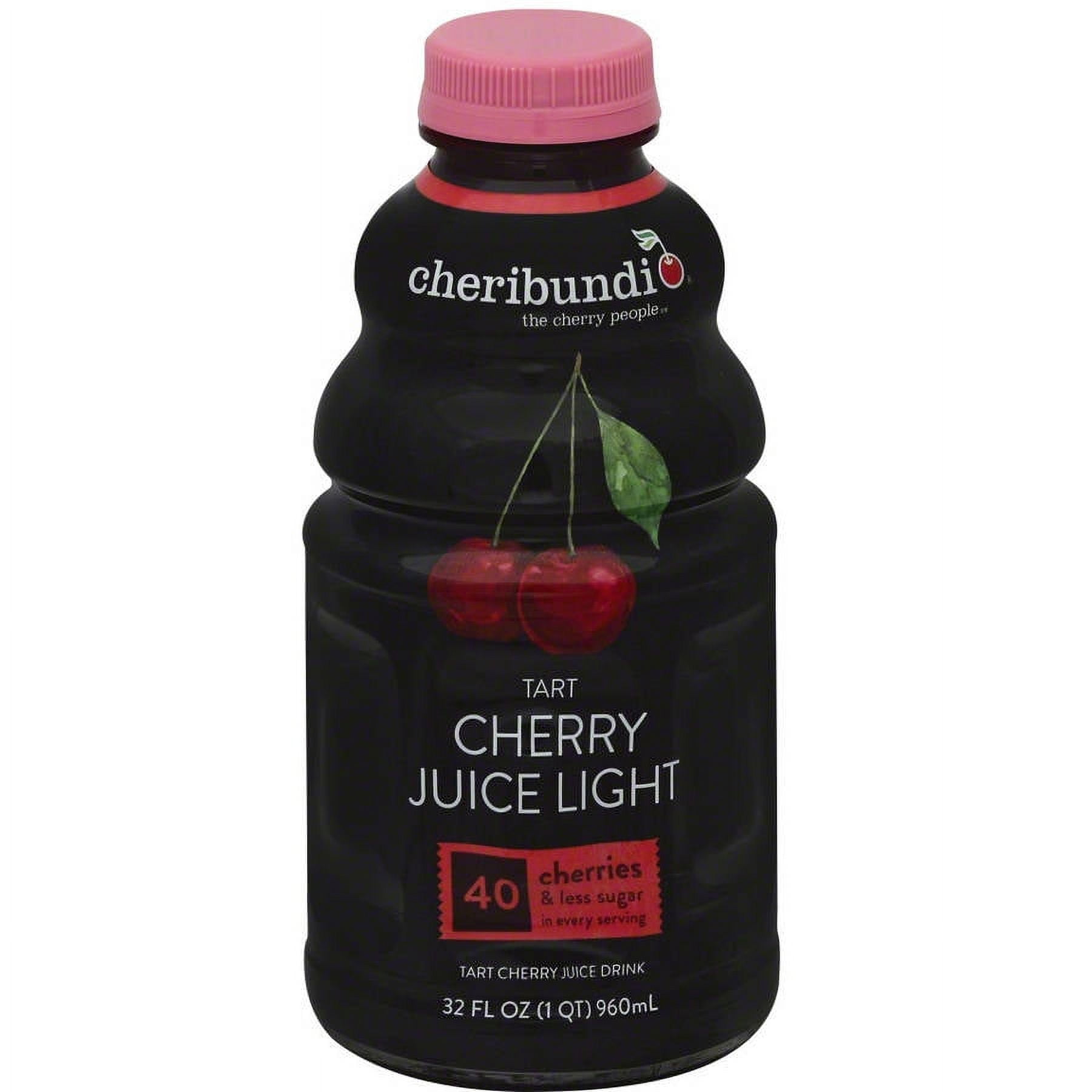 Cheribundi Light Juice, Tart Cherry, 32 Fl Oz (Pack of 6)