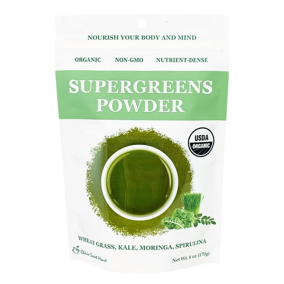 Cherie Sweet Heart Supergreens Superfood powder, 34 servings