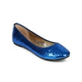 thumbnail image 1 of Cherish CF38 Women Metallic Confetti Round Toe Ballerina Flat, 1 of 5