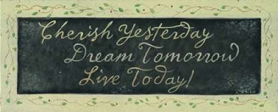Cherish Yesterday Canvas Art - Karen Tribbet (10 x 20)