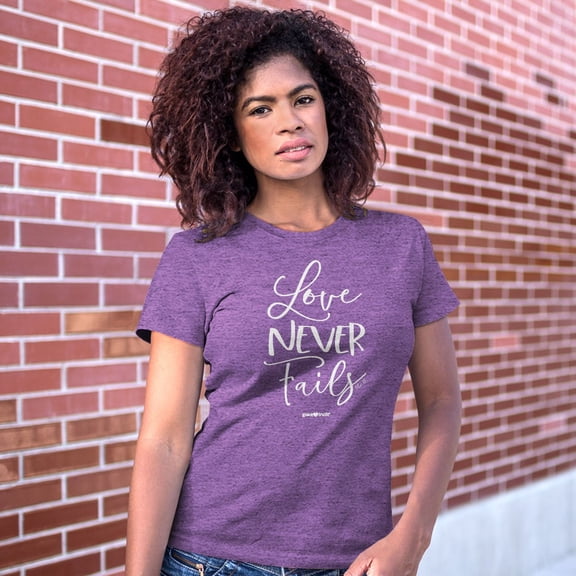 Cherished Girl Grace Truth Love Never Fails Christian T-Shirt