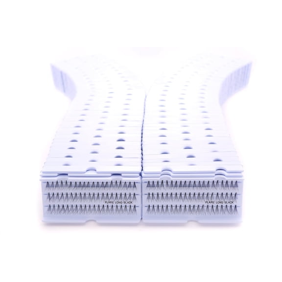 Cherishlook Professional 100packs Individual Lashes (Flare Long Black)