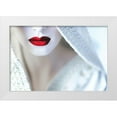 thumbnail image 1 of Cherkaoui, Fatima 24x17 White Modern Wood Framed Museum Art Print Titled - Gaesha, 1 of 4