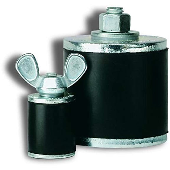 Cherne 269875 Mechanical Plug, 1"", Black