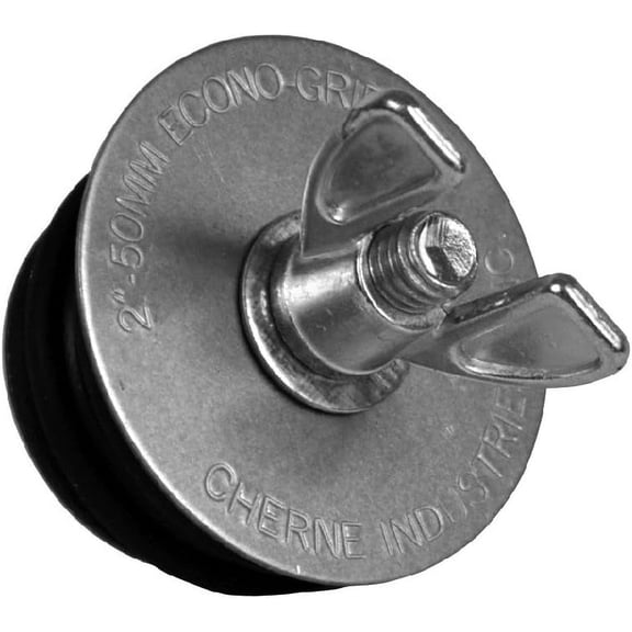 Cherne 271527 Steel Mechanical Econ-O-Grip Test Plug 2in