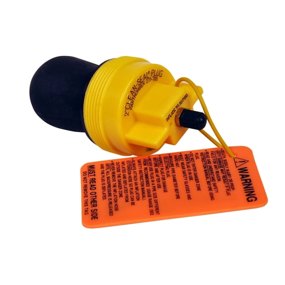 Cherne Pipe Plug,5.81"Deflate L 271705