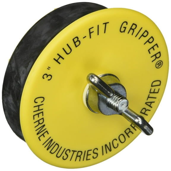 Cherne Pipe Plug,Wing Nut,2.4"H,3"Pipe 270538