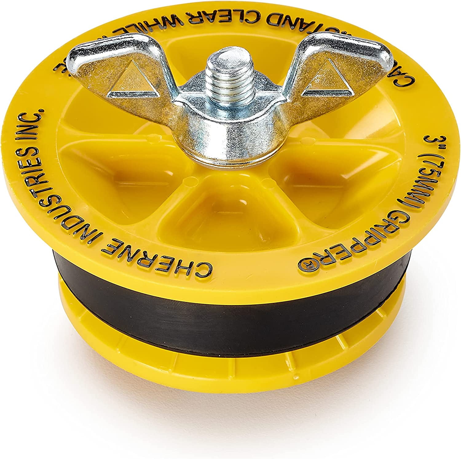 Cherne 270237 End of Pipe Gripper Mechanical Plug 3in. - Walmart.com