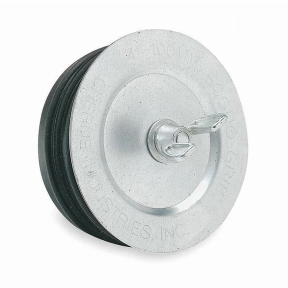 Cherne Pipe Plug,Wing Nut,2.62"H,2"Pipe 273328