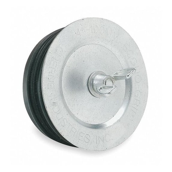 Cherne Pipe Plug,Wing Nut,3.25"H,4"Pipe 273348