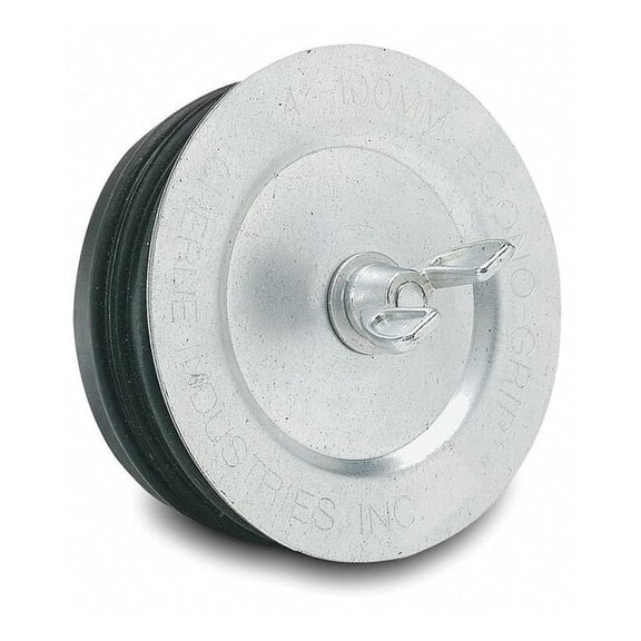 Cherne Pipe Plug,Wing Nut,3.55"H,5"Pipe 271551