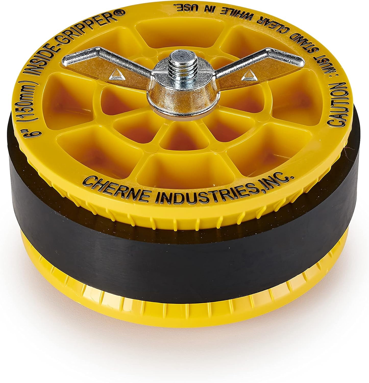 Cherne Pipe Plug,Wing Nut,3.75