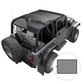 thumbnail image 1 of CheroCar Auto Sunshade Window Sun Shade Roof Mesh Bikini Top for Jeep Wrangler TJ 1997-2006,Black, 1 of 7