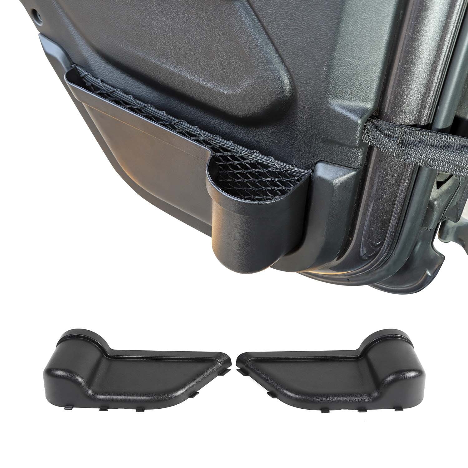 CheroCar Car Door Pocket Back Storage Box Organizer Grab Handle