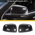 thumbnail image 1 of CheroCar Car Rearview Mirrors Cover Trim ABS for Jeep Grand Cherokee 2011-2020(Carbon Fiber), 1 of 7
