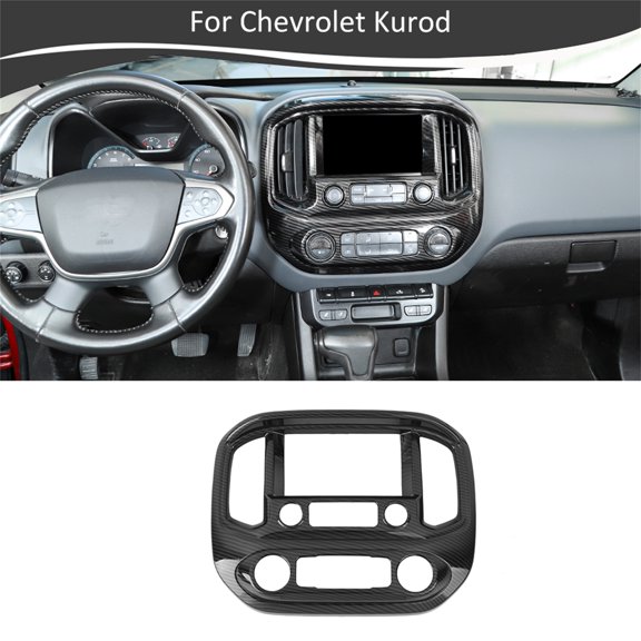 CheroCar Dashboard Covers Console Panel Trim for Chevrolet Currod GMC 2014-2022,Black